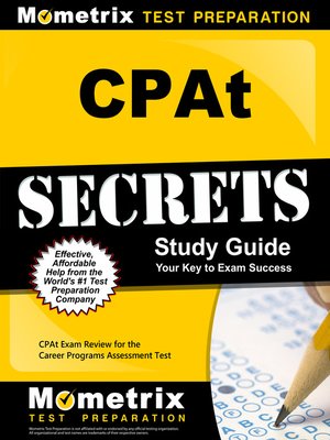 cover image of CPAt Secrets Study Guide
